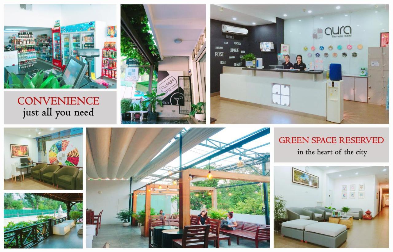 Aura Thematic Hostel Phnom Penh Exterior photo